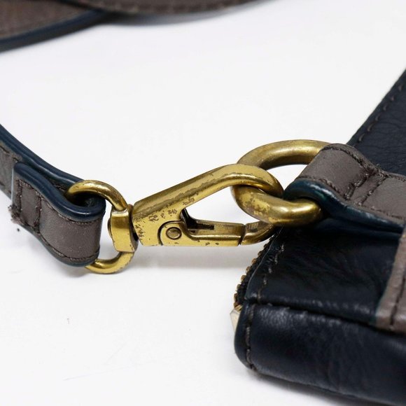 Fossil Fiona Leather Colorblock Crossbody Bag - Picture 7 of 9